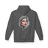 Palestine Woman Art Hoodie Unisex - Keffiyeh Scarf Dual-Sided Graphic Pullover